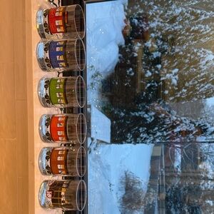 Cera “All Aboard” Double Old Fashioned Train Glasses